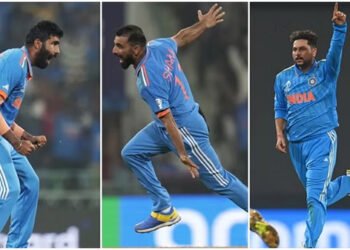 जीत का सिक्सर: विश्व कप में भारत ने अंग्रेजों को 100 रन से दी करारी शिकस्त