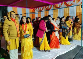 रामलला की प्राण प्रतिष्ठा पर सुन्दर कांड एवं भंडारे का आयोजन