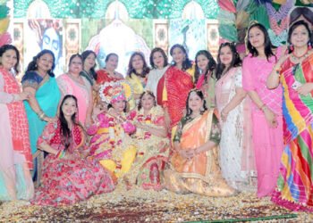 बॉलीवुड की होली थीम पर जेसीआई कालिंदी की धूम