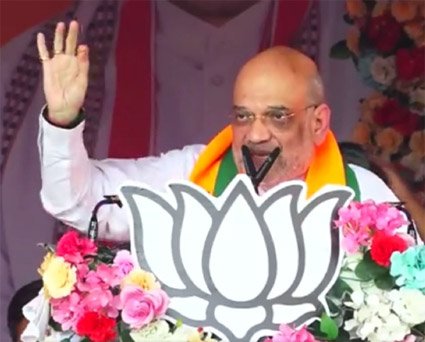 मोदी तीसरी बार प्रधानमंत्री बनें तो छत्तीसगढ़ होगा नक्सलमुक्त राज्य: अमित शाह