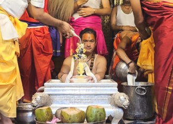 वृंदावन में स्वयं प्रकट भगवान राधारमण लाल का प्राकट्य उत्सव धूमधाम से मना