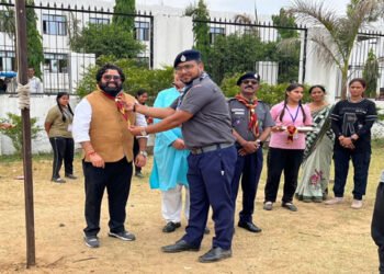 स्काउटिंग और गाइडिंग सीखने से विद्यार्थी का होता है सर्वांगीण विकास : दीपक मुकुटमणि