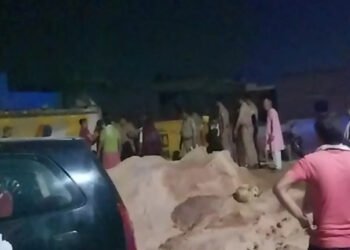 नंदगांव में भू-माफियाओं ने बेशकीमती जमीन पर रात में किया कब्जे का प्रयास