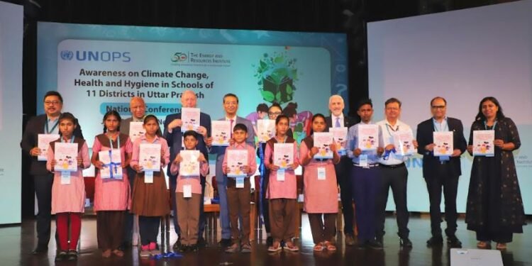 TERI-UNOPS Initiative Empowered 27000 School Children in Uttar Pradesh on Climate Change, Health, and Hygiene Practices