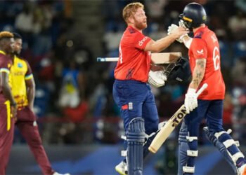 T-20 विश्वकप: साल्ट की आक्रामक पारी से इंग्लैंड ने वेस्टइंडीज को हराया