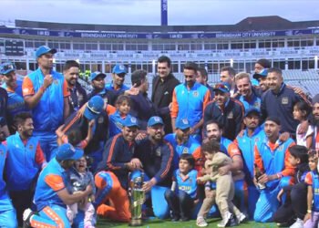 इंडिया चैंपियंस ने पाकिस्तान को हराकर जीता लीजेंड्स विश्व क्रिकेट चैंपियनशिप का खिताब