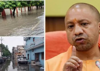 लखनऊ में बारिश दौरान दंपत्ति से अभद्रता मामले में योगी का बड़ा एक्शन: डीसीपी, एडीसीपी, एसीपी हटाये गये, चार सस्पेंड