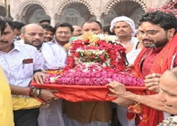 श्री काशी विश्वनाथ धाम में पंचम दिवस कृष्णोत्सव में झूमे श्रद्वालु