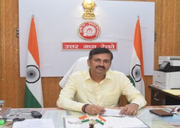 शशि कांत त्रिपाठी बने उत्तर मध्य रेलवे के CPRO, किया पदभार ग्रहण