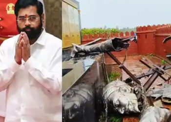 ‘100 बार माफी मांगने को तैयार’, शिवाजी की मूर्ति ढहने पर CM एकनाथ शिंदे