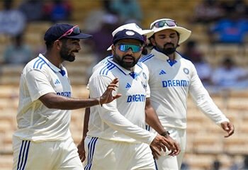 बांग्लादेश की पहली पारी 149 पर सिमटी, भारत को 227 रन की बढ़त