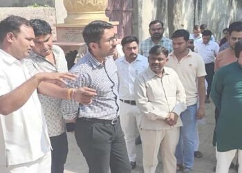 महानगर के अलग अलग इलाकों में नगर आयुक्त के निरीक्षण से कार्यो में आई तेजी