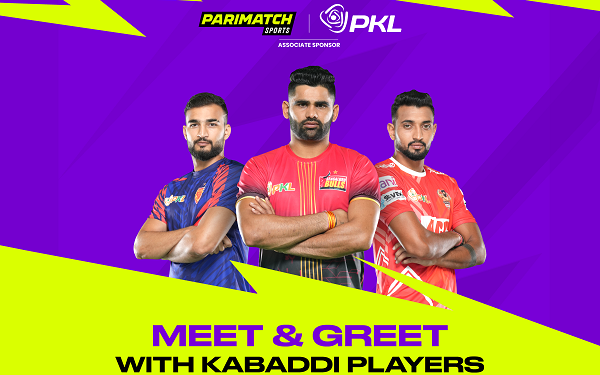 Kabaddi Icons Unite: Parimatch Sports Hosts Exclusive Meet & Greet Session with Pardeep Narwal, Ashu Malik, and Guman Singh