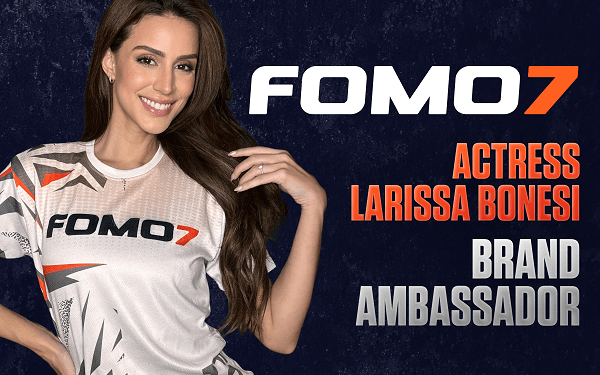 Actress Larissa Bonesi Announced as Brand Ambassador for FOMO7