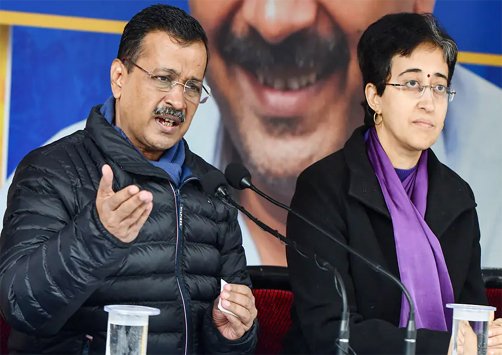 सीएम आतिशी के खिलाफ FIR दर्ज होने पर केजरीवाल ने दी प्रतिक्रिया, भाजपा-कांग्रेस को घेरा