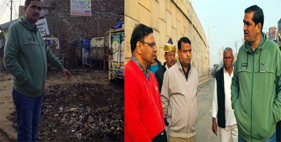 डीएम मथुरा ने नगर पंचायत, नगर पालिका का किया औचक निरीक्षण : कूड़े के ढेर देखक ईओ को लगाई फटकार