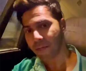 रात भर शूटिंग, फिर सुबह में पैकअप, वरुण धवन ने दिखाई खास झलक