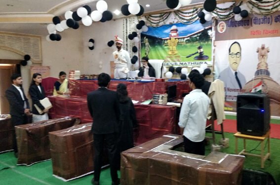 बी.एस.ए. कॉलेज में नये आपराधिक कानूनों पर आधारित मूट कोर्ट का भव्य आयोजन