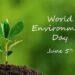 World Environment day : पर्यावरण प्रदूषण मानवता के समक्ष सबसे बड़ी चुनौती