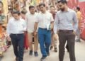 मथुरा में जन्माष्टमी की तैयारियां तेज , नगर आयुक्त ने किया जन्मभूमि के आसपास क्षेत्र का निरीक्षण