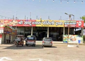 मथुरा के खाटू श्याम फैमिली ढाबा में बिजिलेंस ने पकड़ी बिजली चोरी