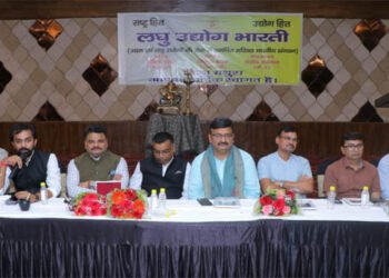 जीएसटी विभाग के उच्चाधिकारियों के साथ लघु उद्योग भारती संगठन ने किया मंथन