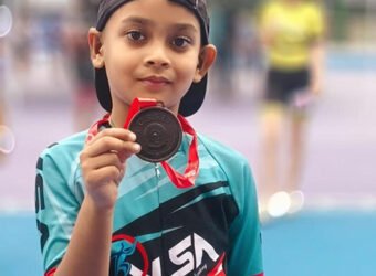 मथुरा के लाल लक्ष ने जीता रोलर स्केटिंग में कांस्य पदक