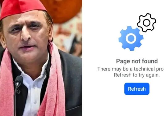 अखिलेश यादव के फेसबुक अकाउंट सस्पेंड होने पर बिफरे सपा नेता