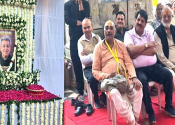 एस एन चतुर्वेदी मथुरा की शान थे : महेश पाठक