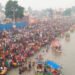 कार्तिक पूर्णिमा के शुभ अवसर पर पवित्र नदियों में आस्था की डुबकी लगाने पहुंच रहे श्रद्धालु