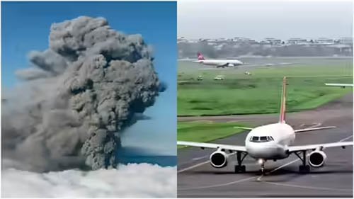 हेली गुब्बी ज्वालामुखी विस्फोट का असर, एयर इंडिया ने कई अंतरराष्ट्रीय और घरेलू उड़ानें कीं रद्द