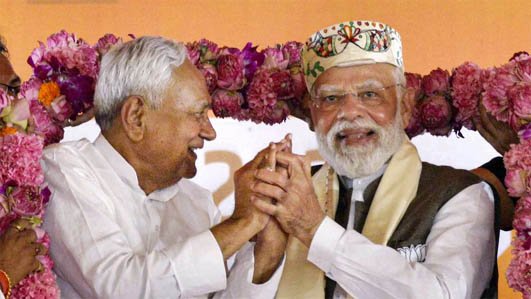 बिहार: मोदी के अभियान कल्याणकारी योजनाओं पर केंद्रित, ‘जंगल राज’ के लगातार जिक्र से राजग को लाभ