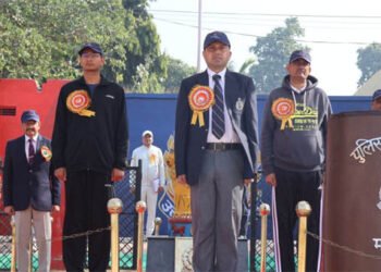 मथुरा पुलिस लाइन में 17वी अंतर्जनपदीय पुलिस क्रिकेट प्रतियोगिता के उद्घाटन मैच में कासगंज की टीम 126 रन से पराजित