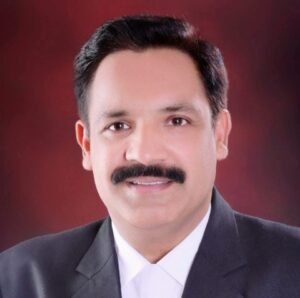 नव निर्वाचित अध्यक्ष राघवेंद्र सिंह।